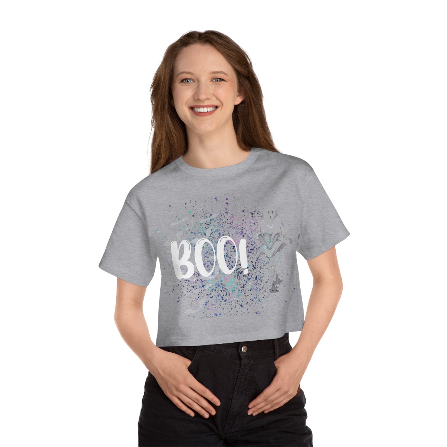 Boo! Cropped Member Tee