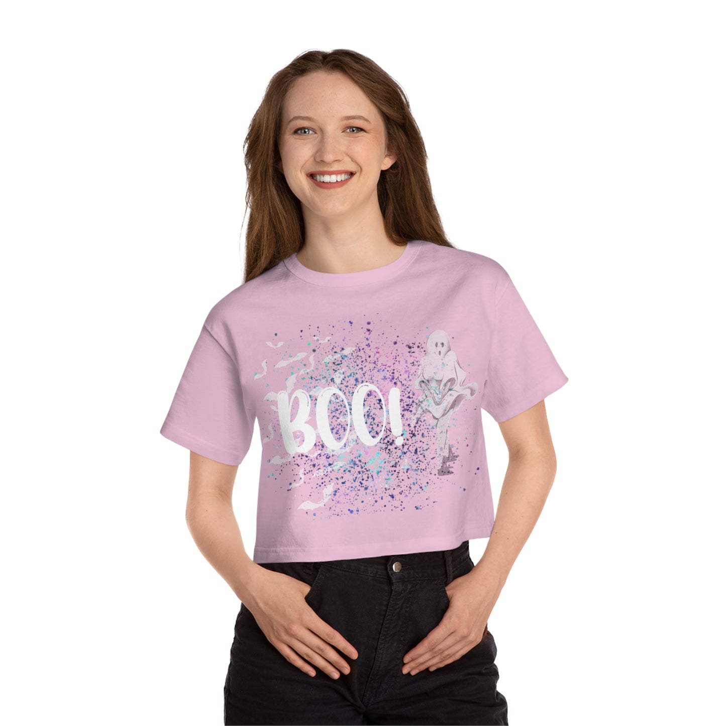 Boo! Cropped Member Tee